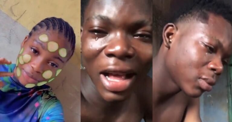 “He knows she is gone” -– Man brɘaks down in tɘars after his girlfriend gained admission into the university